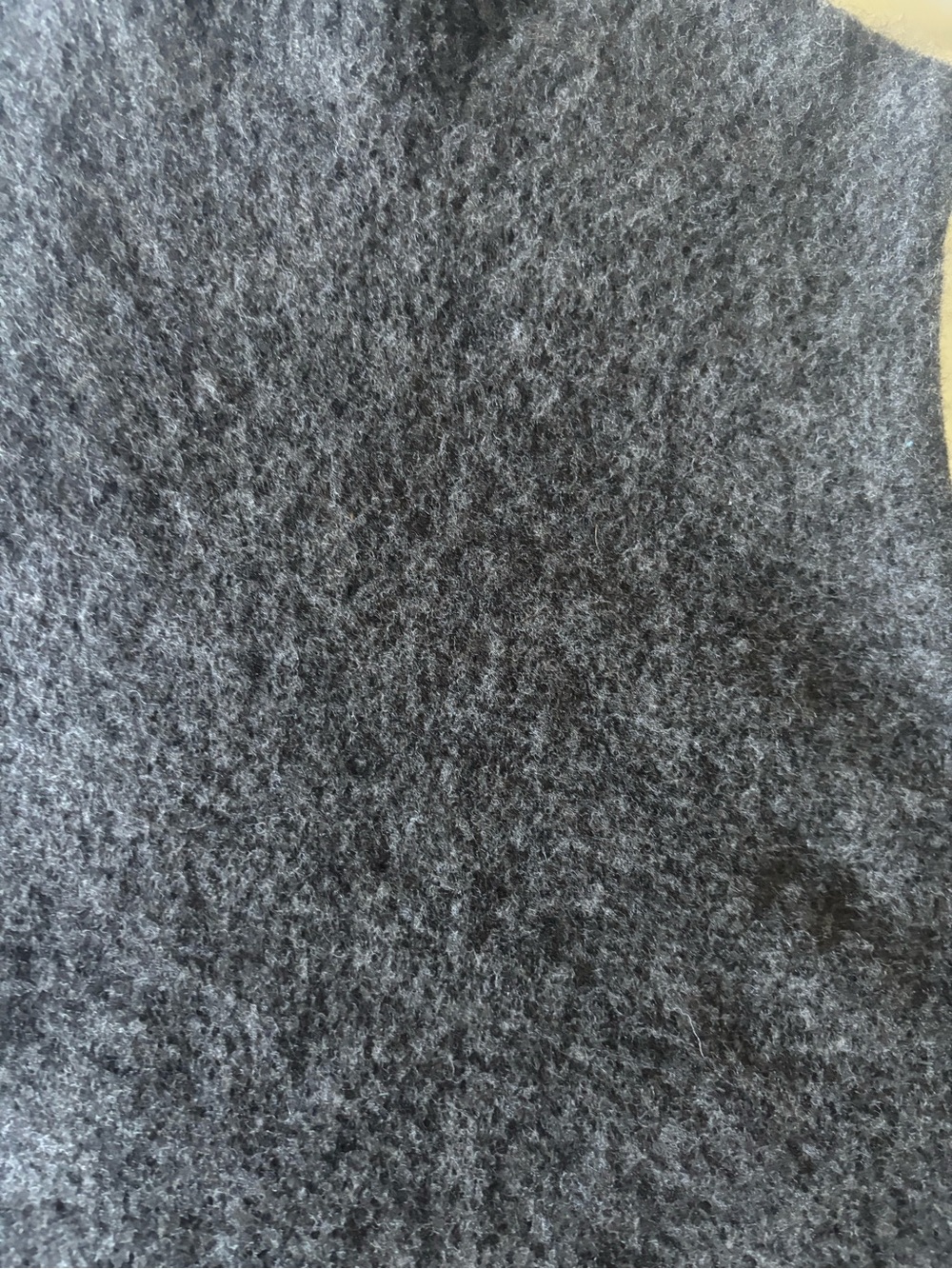 Frank And Oak Yak Wool Merino Wool Sleeveless Turtleneck Sweater S - Picture 10 of 10